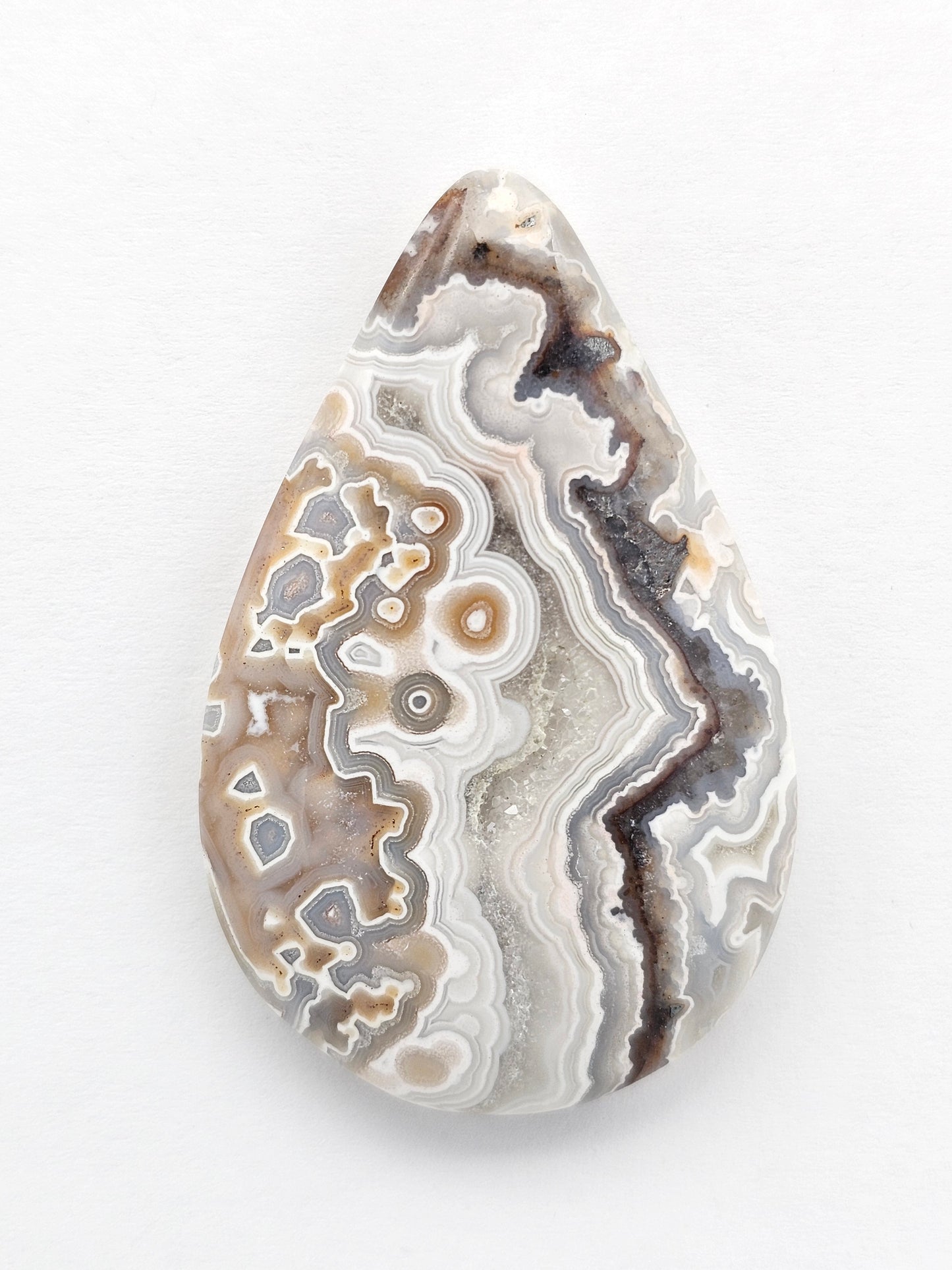 Mexican Crazy Lace Agate Cabochon