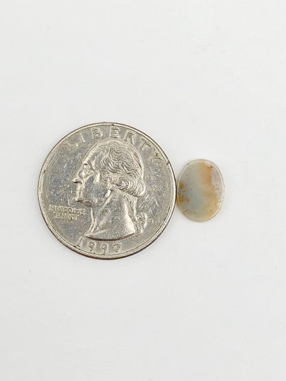 Scenic Dendritic Agate Cabochon – Natural Landscape Stone