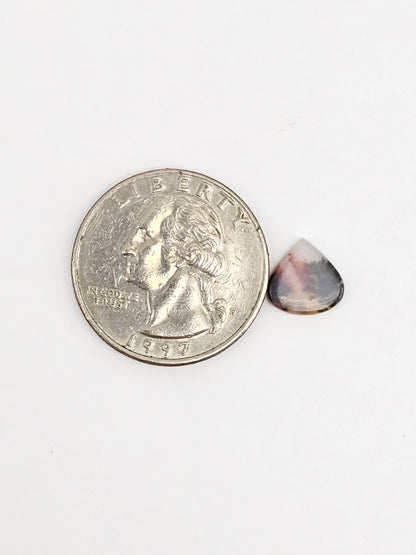 Scenic Dendritic Agate Cabochon – Natural Landscape Stone