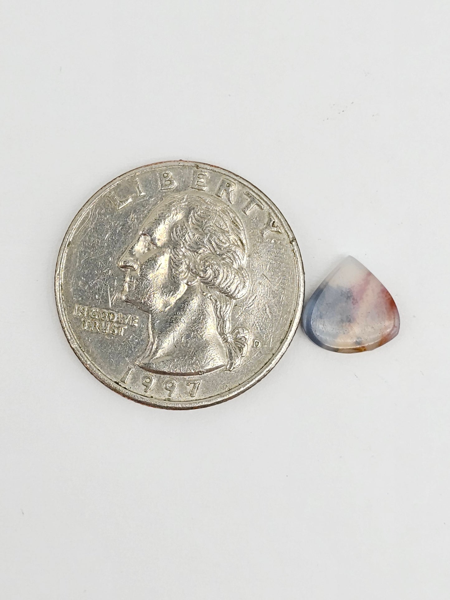 Scenic Dendritic Agate Cabochon – Natural Landscape Stone