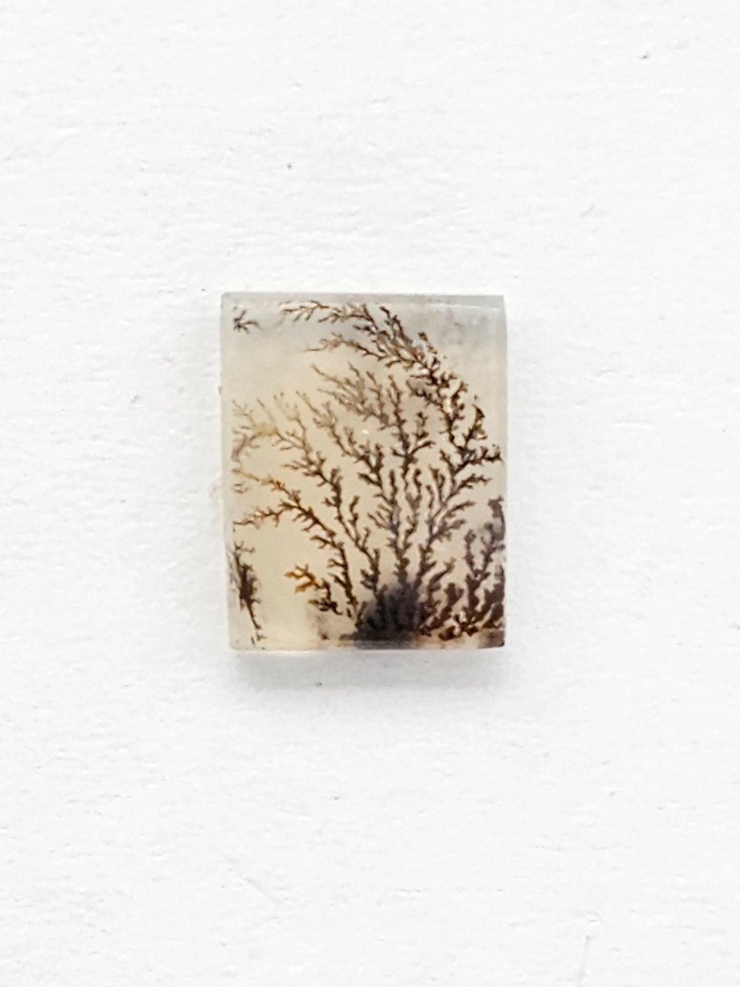 Scenic Dendritic Agate Cabochon – Natural Landscape Stone
