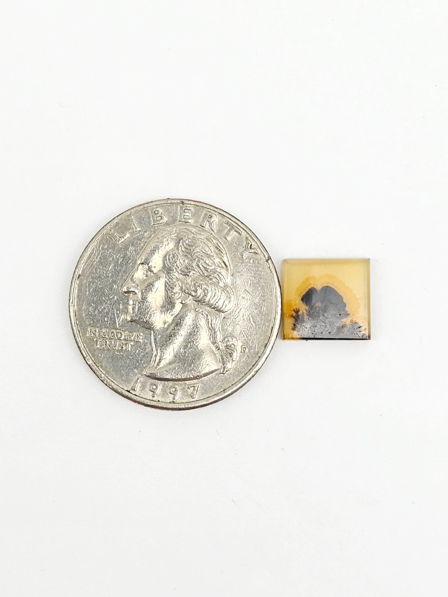 Scenic Dendritic Agate Cabochon – Natural Landscape Stone