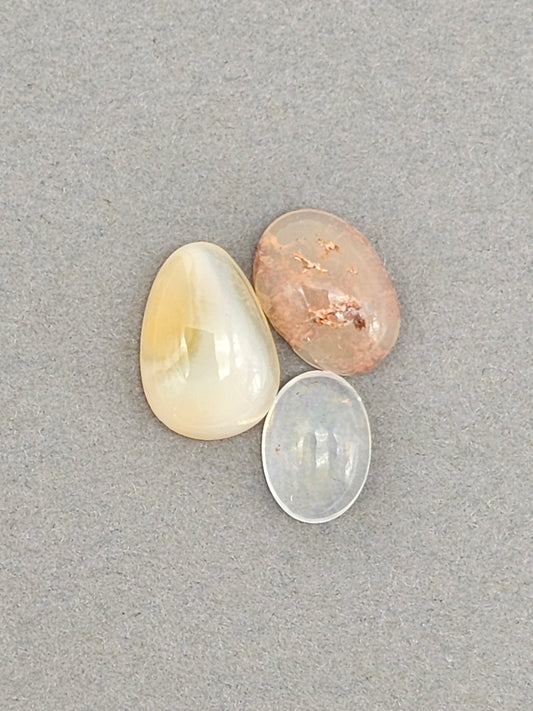 Mexican Jelly Opal Cabochon Lot | Natural Opal from Mexico