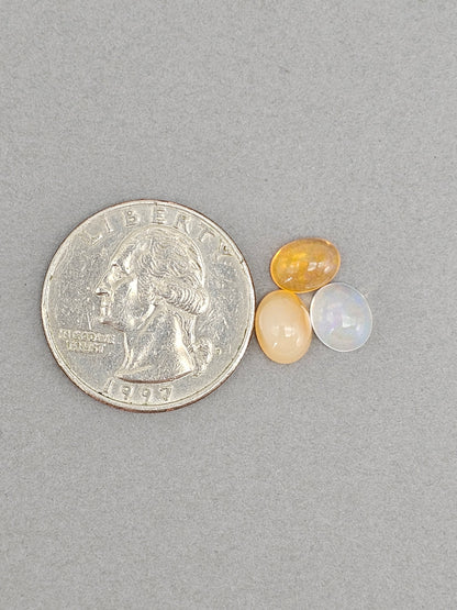 Mexican Jelly Opal Cabochon Lot | Natural Opal from Mexico