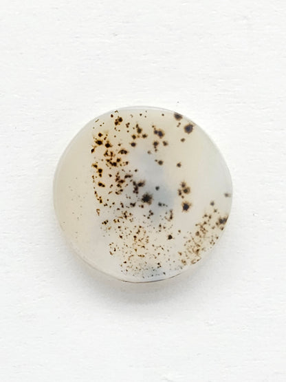 Scenic Dendritic Agate Cabochon – Natural Landscape Stone