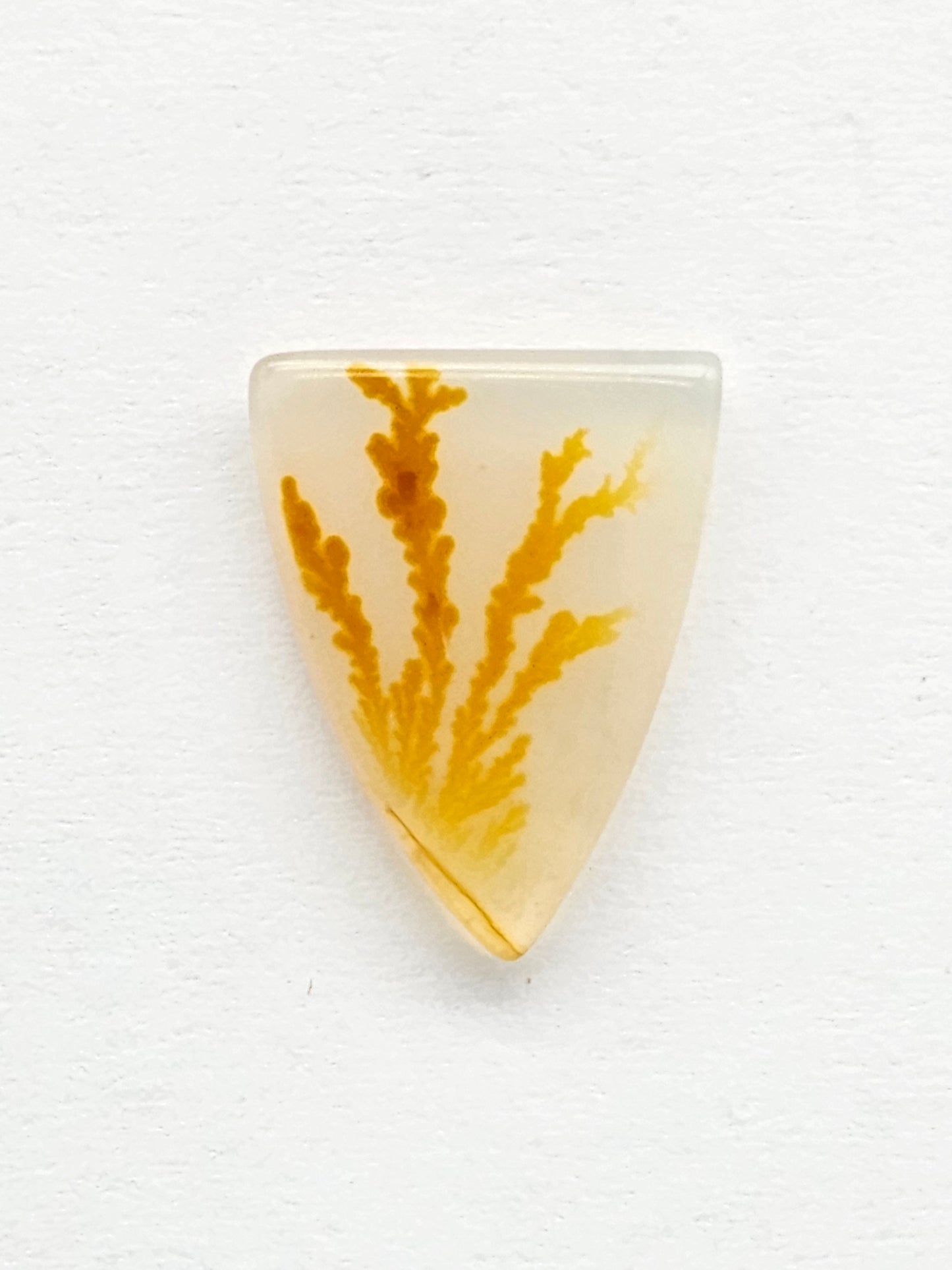 Scenic Dendritic Agate Cabochon – Natural Landscape Stone