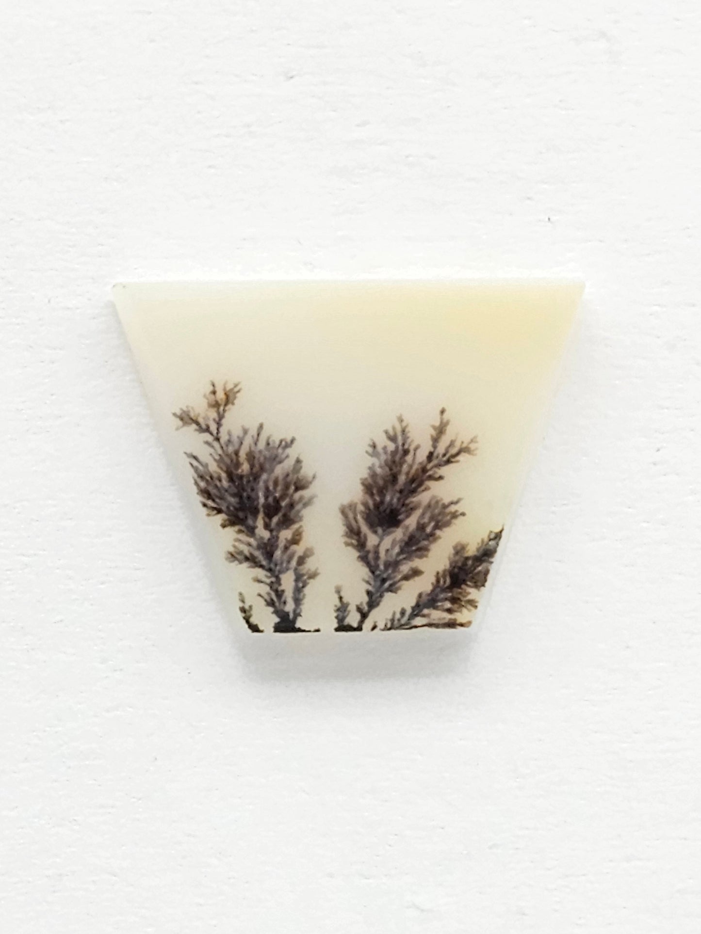 Scenic Dendritic Agate Cabochon – Natural Landscape Stone
