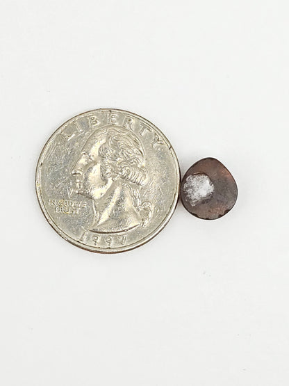 Mexican Fire Agate Cabochon – Natural Iridescent Gemstone