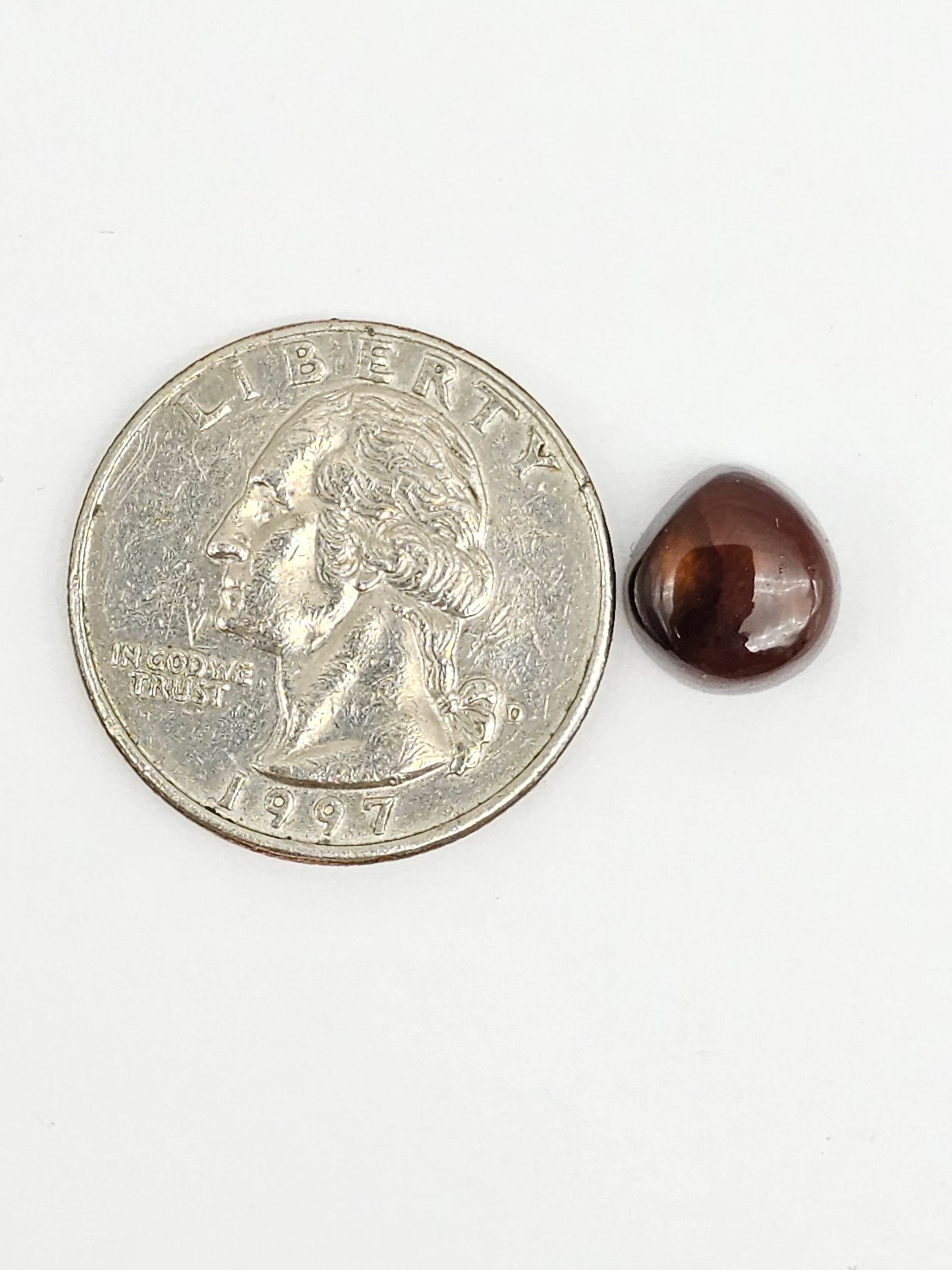 Mexican Fire Agate Cabochon – Natural Iridescent Gemstone