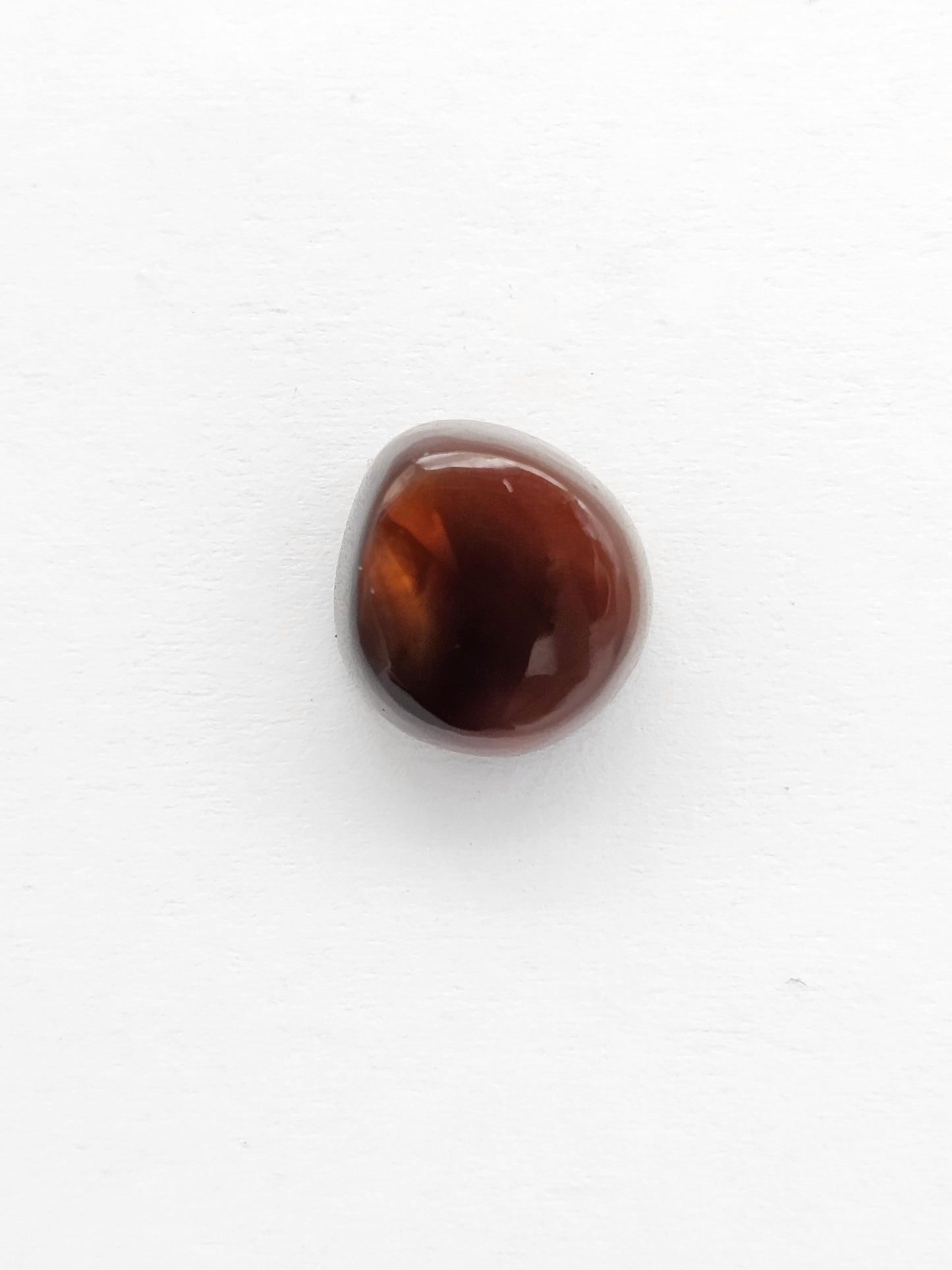 Mexican Fire Agate Cabochon – Natural Iridescent Gemstone