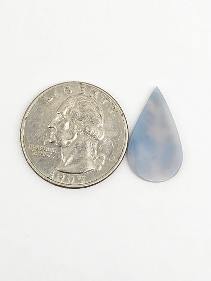 Scenic Dendritic Agate Cabochon – Natural Landscape Stone