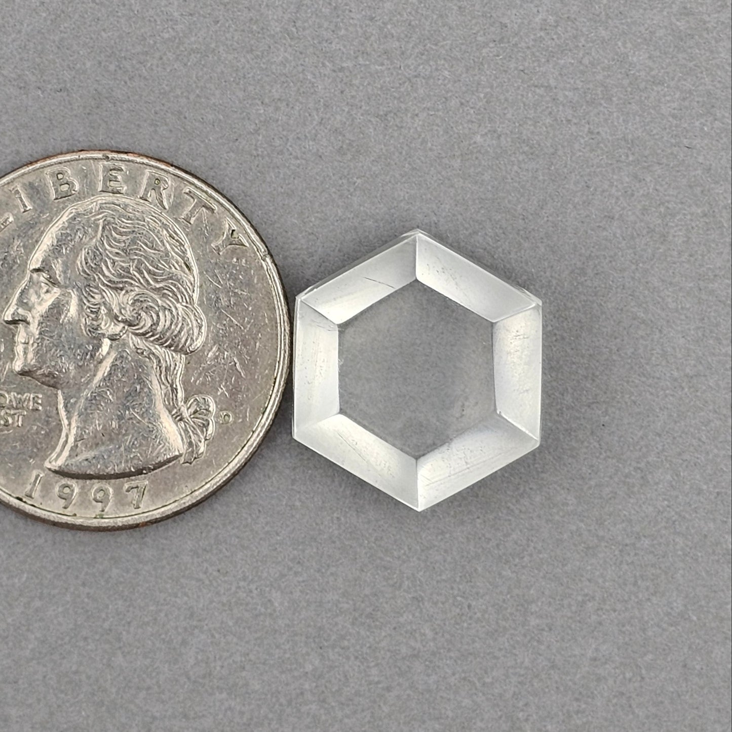 Quartz Geometric cabochon