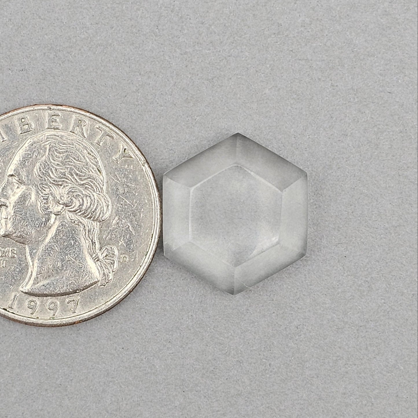 Quartz Geometric cabochon