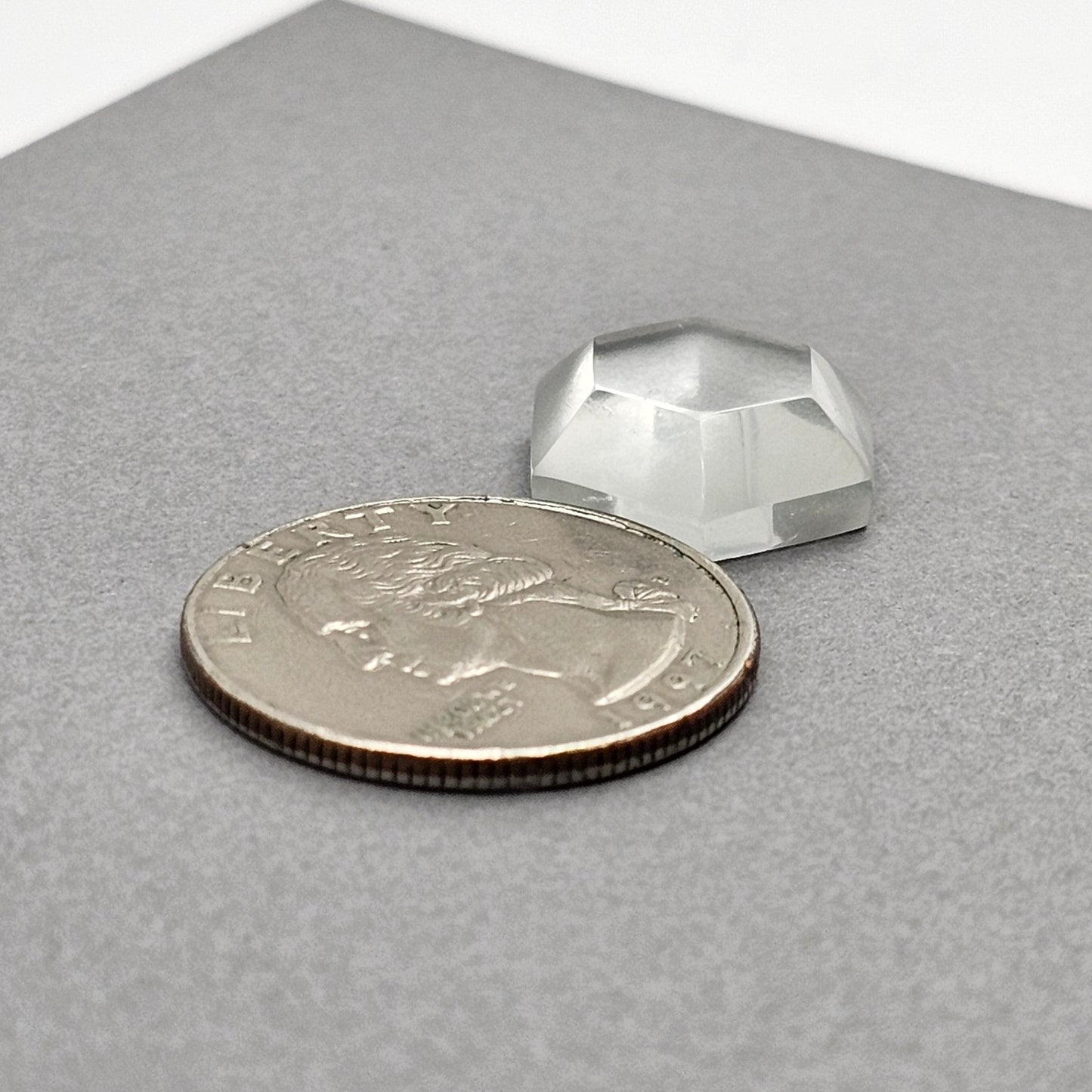 Quartz Geometric cabochon