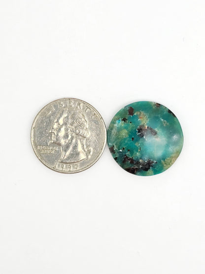 Mexican Chrysocolla Oval Cabochon – Blue Green Natural Stone