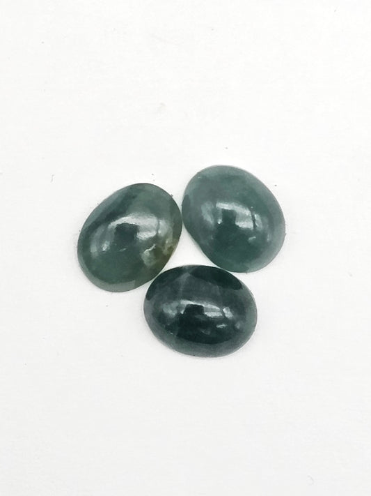 Natural Guatemalan Jade Cabochon Lot