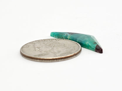 Mexican Chrysocolla Oval Cabochon – Blue Green Natural Stone