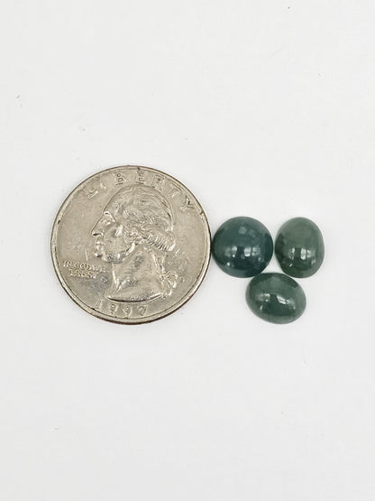 Natural Guatemalan Jade Cabochon Lot