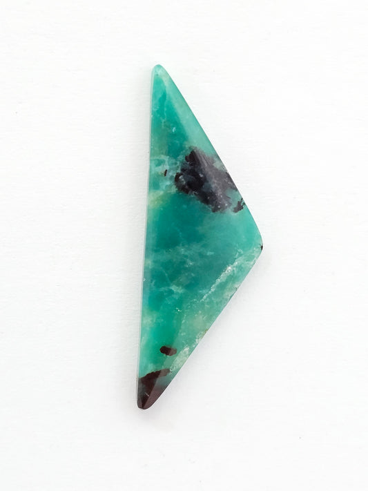 Mexican Chrysocolla Oval Cabochon – Blue Green Natural Stone