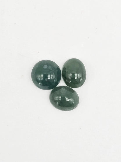 Natural Guatemalan Jade Cabochon Lot