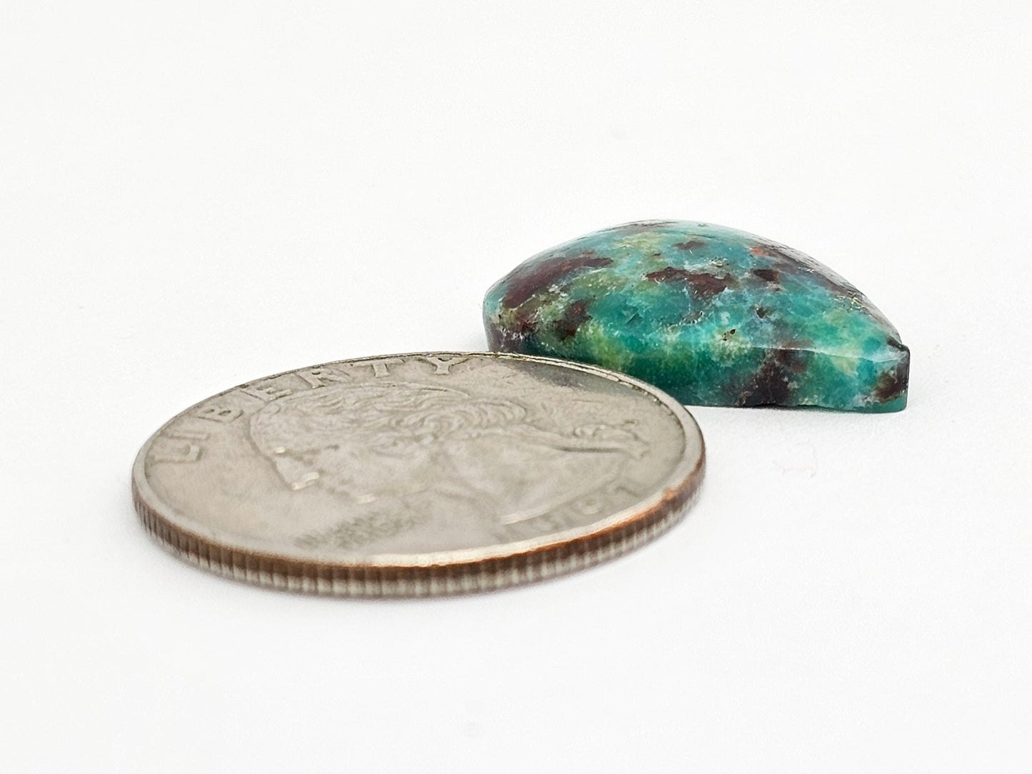 Mexican Chrysocolla Oval Cabochon – Blue Green Natural Stone