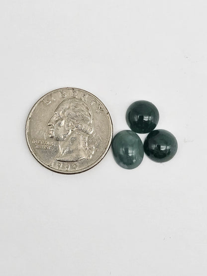 Natural Guatemalan Jade Cabochon Lot