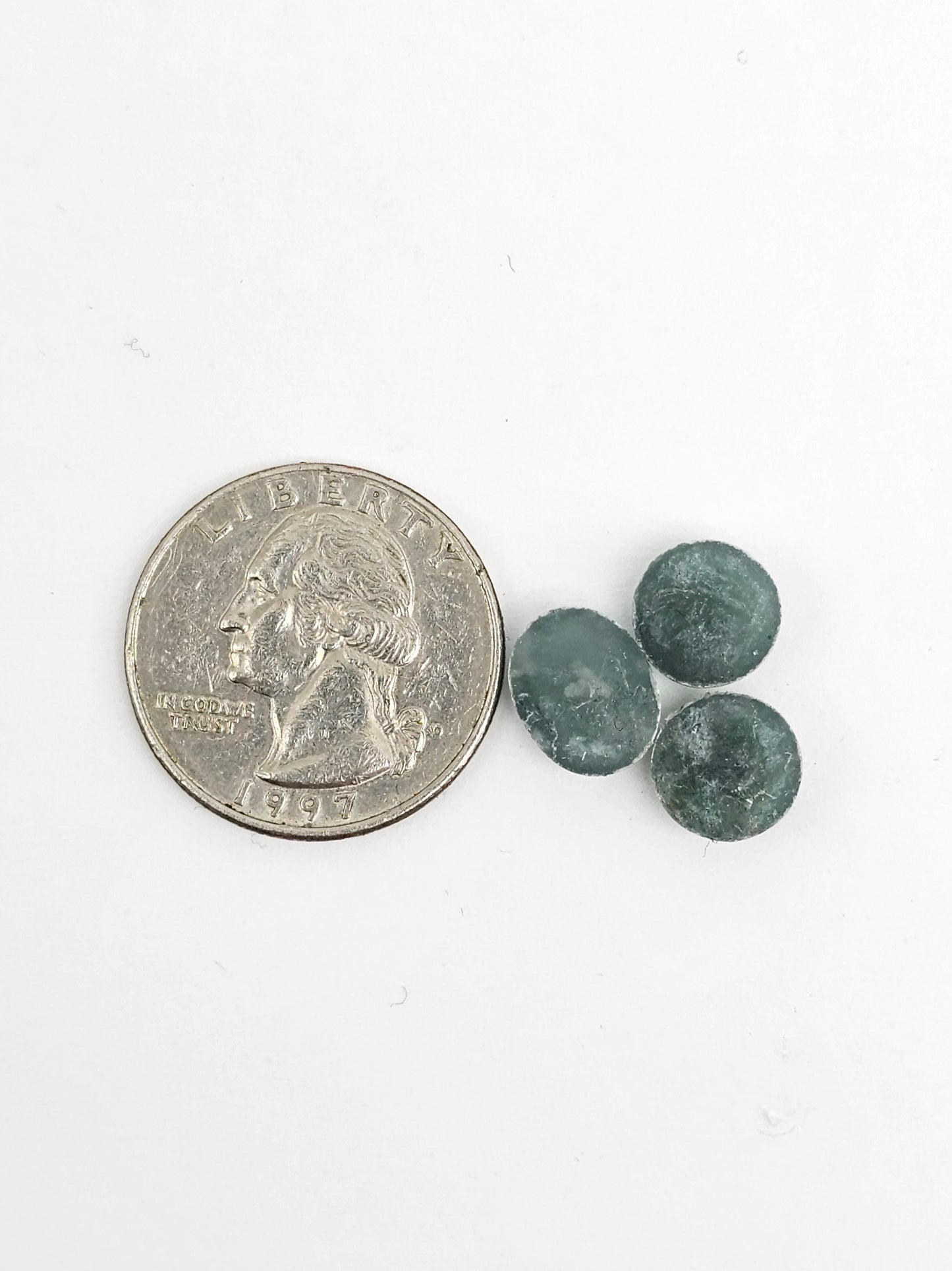Natural Guatemalan Jade Cabochon Lot