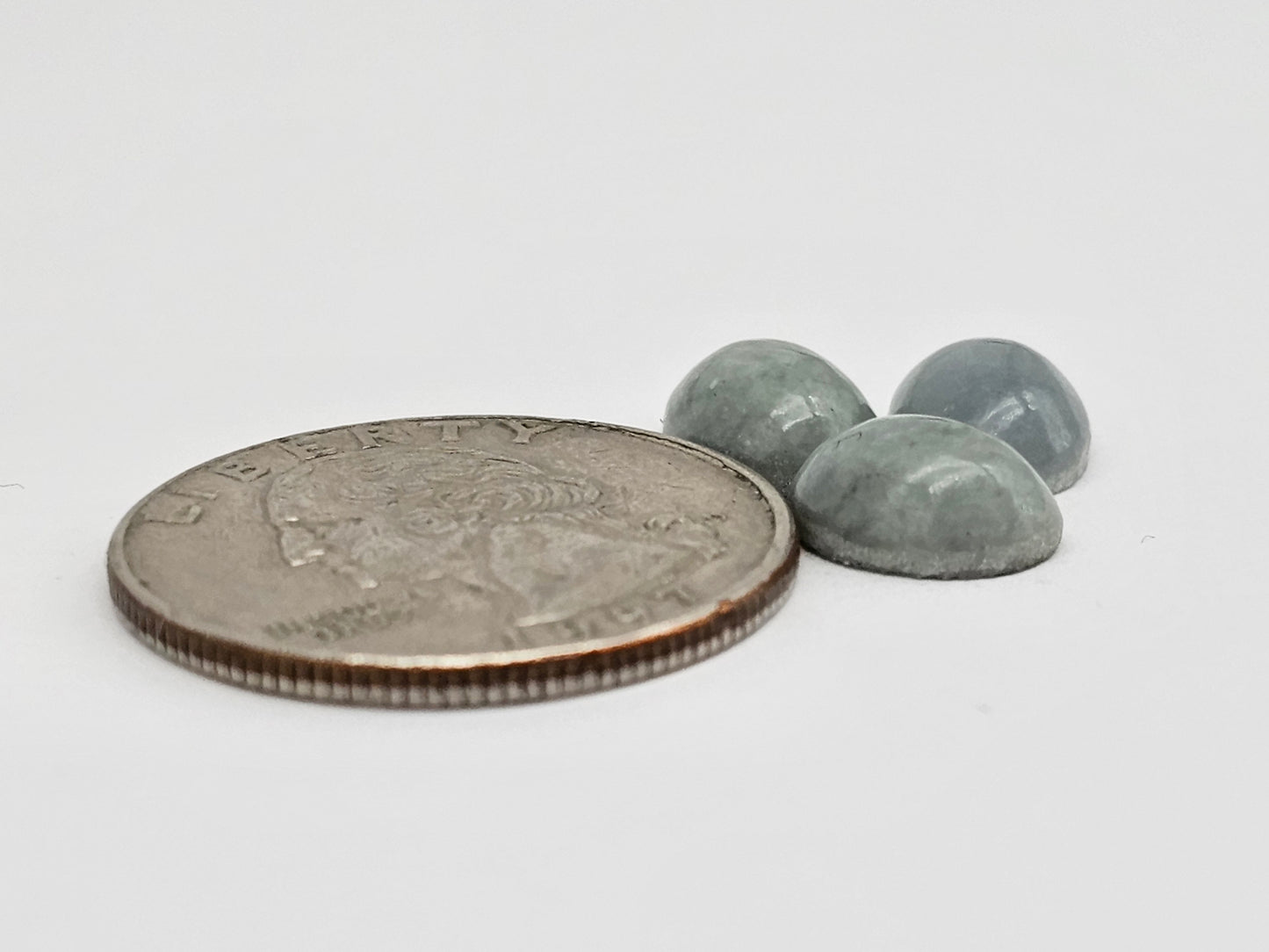 Natural Guatemalan Jade Cabochon Lot