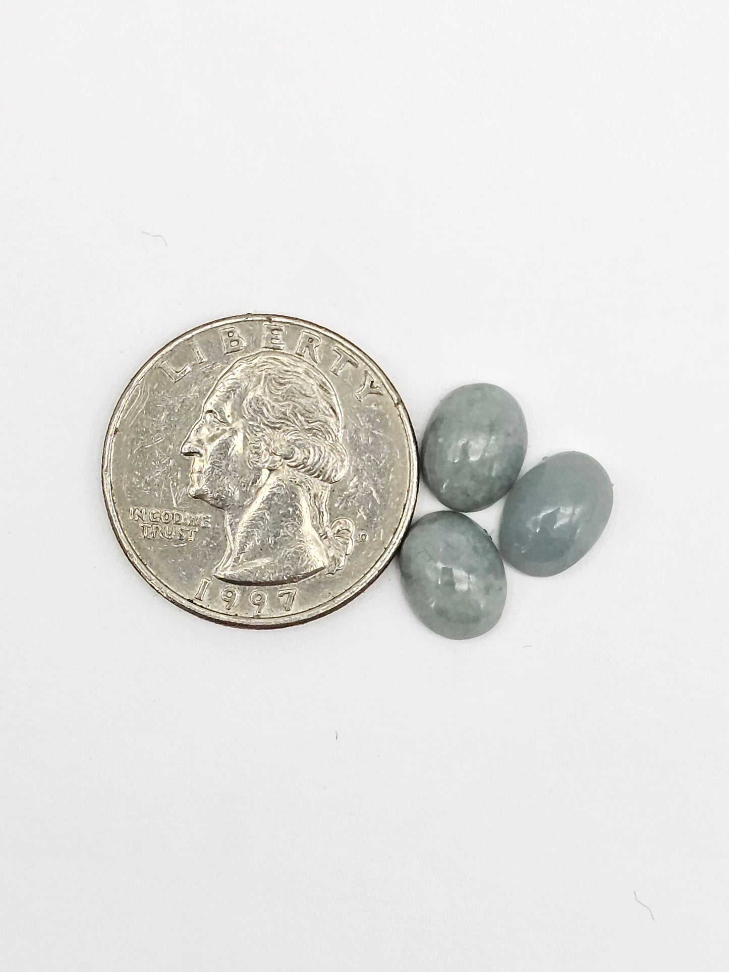 Natural Guatemalan Jade Cabochon Lot