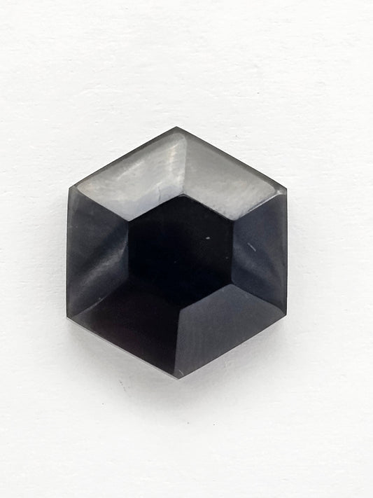 Geometric obsidian Cabochon | Natural Mexican Obsidian for Silversmiths