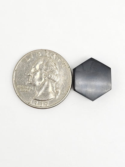 Geometric obsidian Cabochon | Natural Mexican Obsidian for Silversmiths