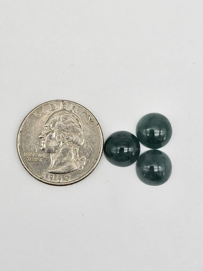 Natural Guatemalan Jade Cabochon Lot