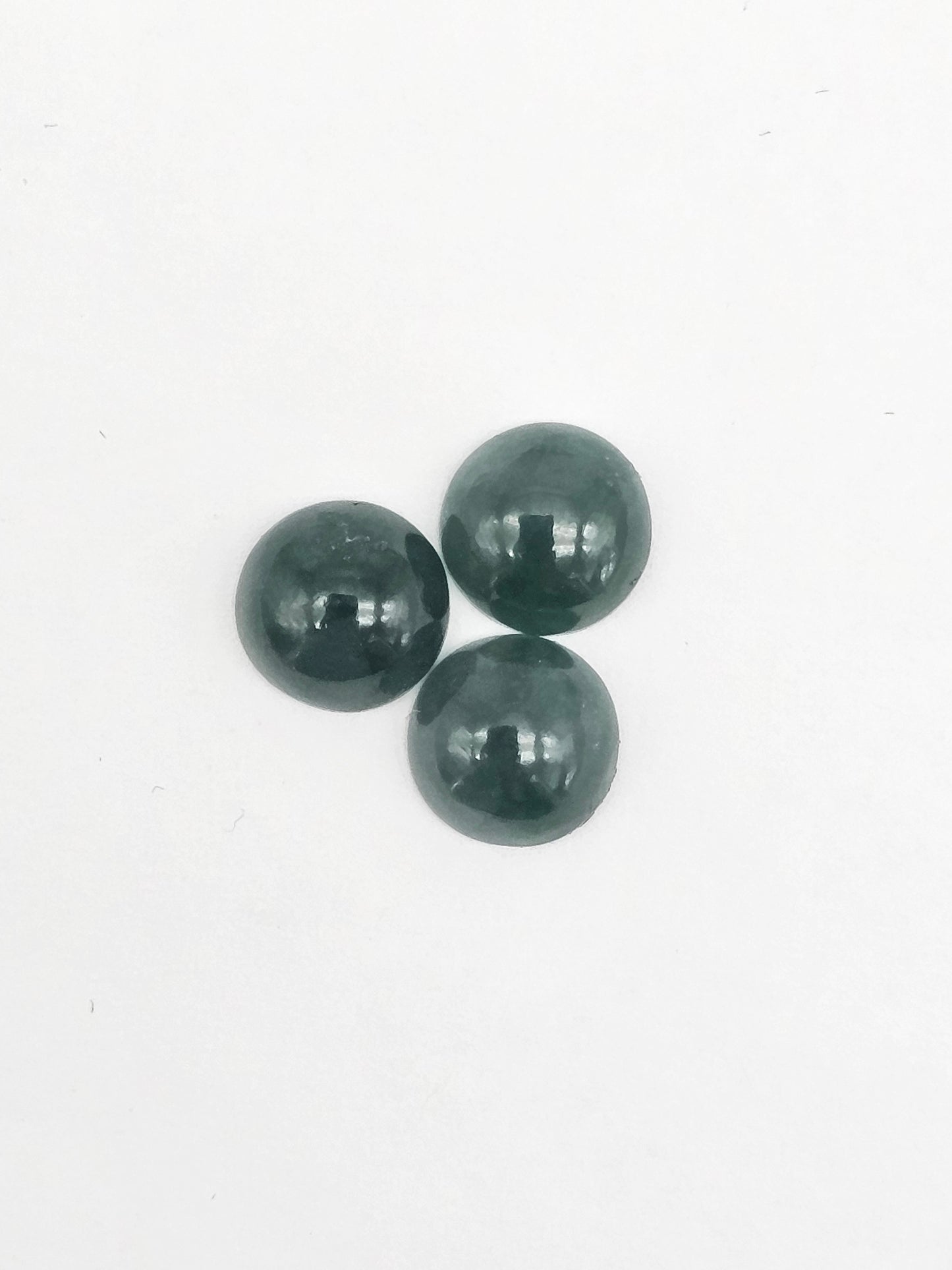 Natural Guatemalan Jade Cabochon Lot