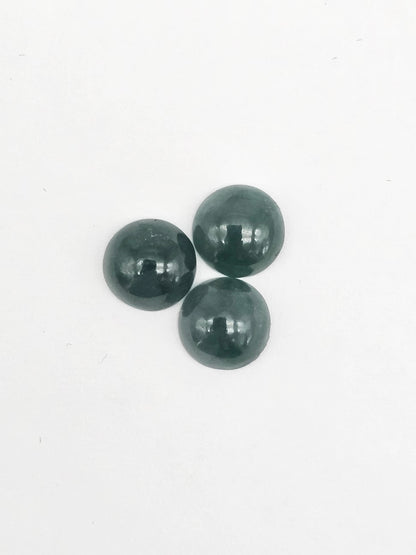 Natural Guatemalan Jade Cabochon Lot