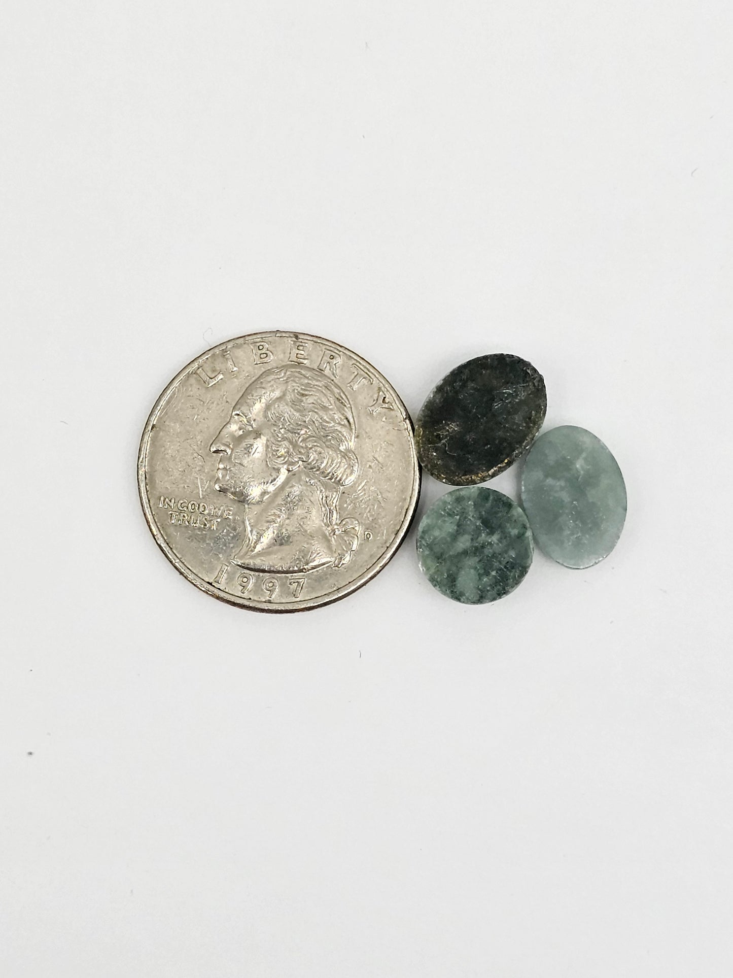 Natural Guatemalan Jade Cabochon Lot