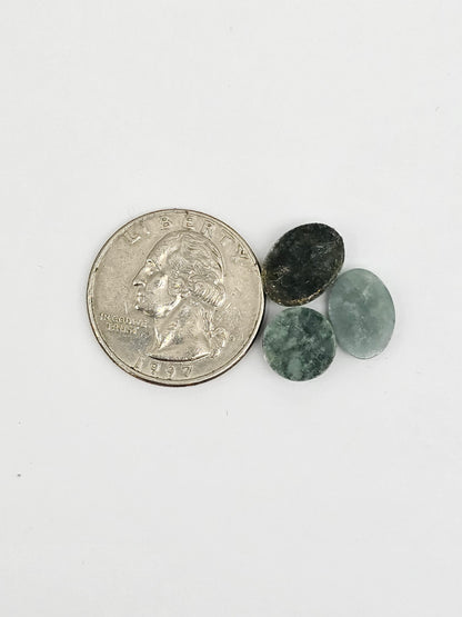 Natural Guatemalan Jade Cabochon Lot