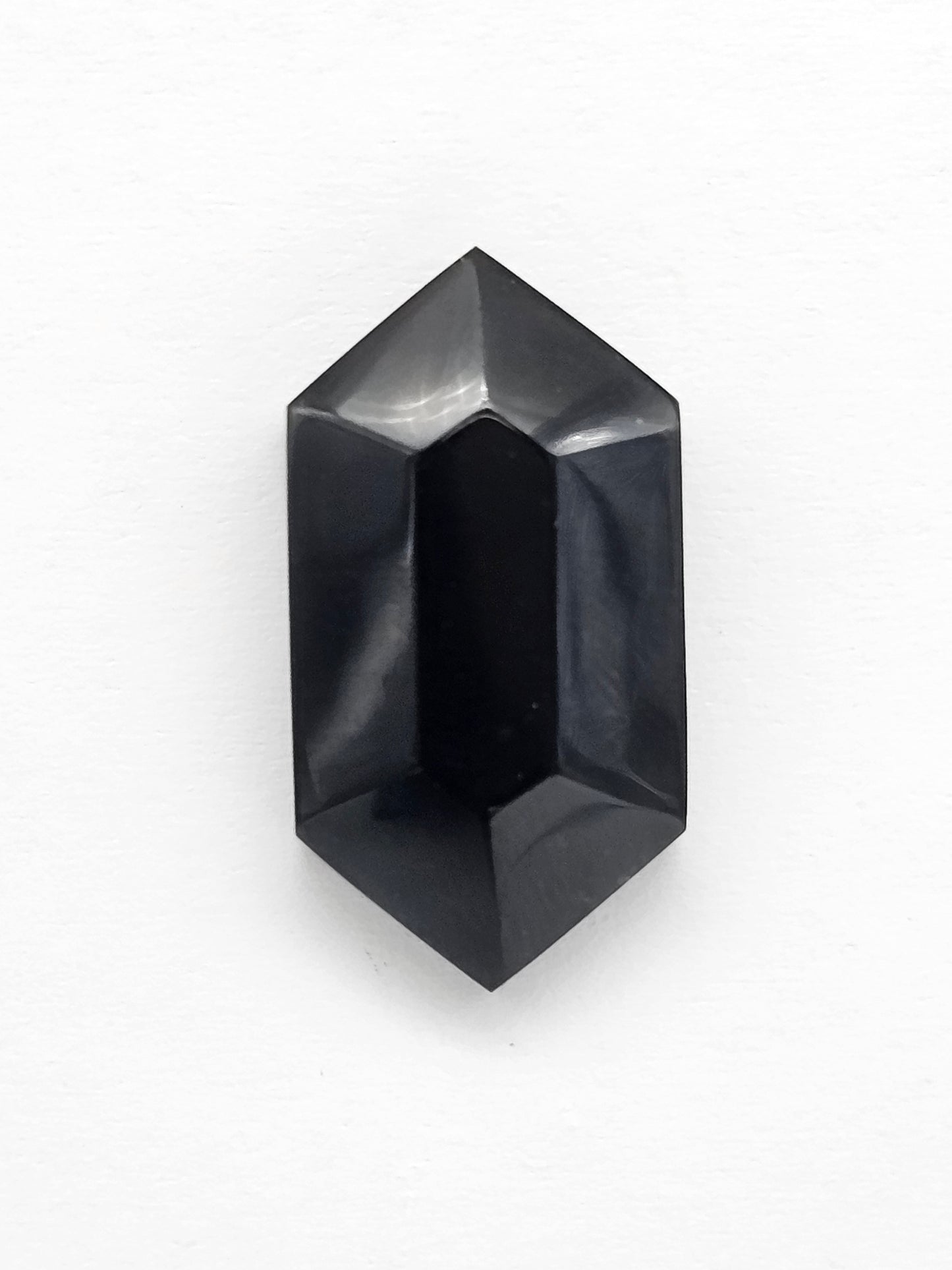 Geometric obsidian Cabochon | Natural Mexican Obsidian for Silversmiths