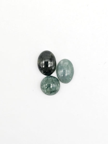 Natural Guatemalan Jade Cabochon Lot