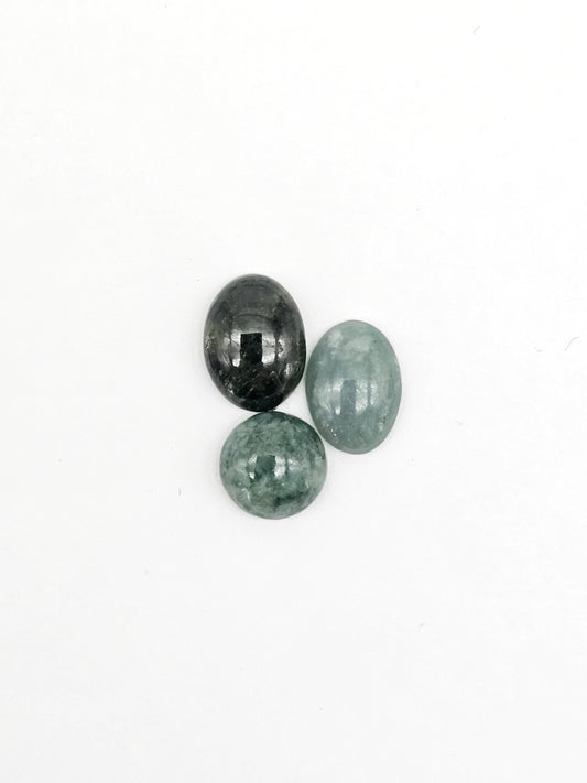 Natural Guatemalan Jade Cabochon Lot