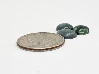Natural Guatemalan Jade Cabochon Lot