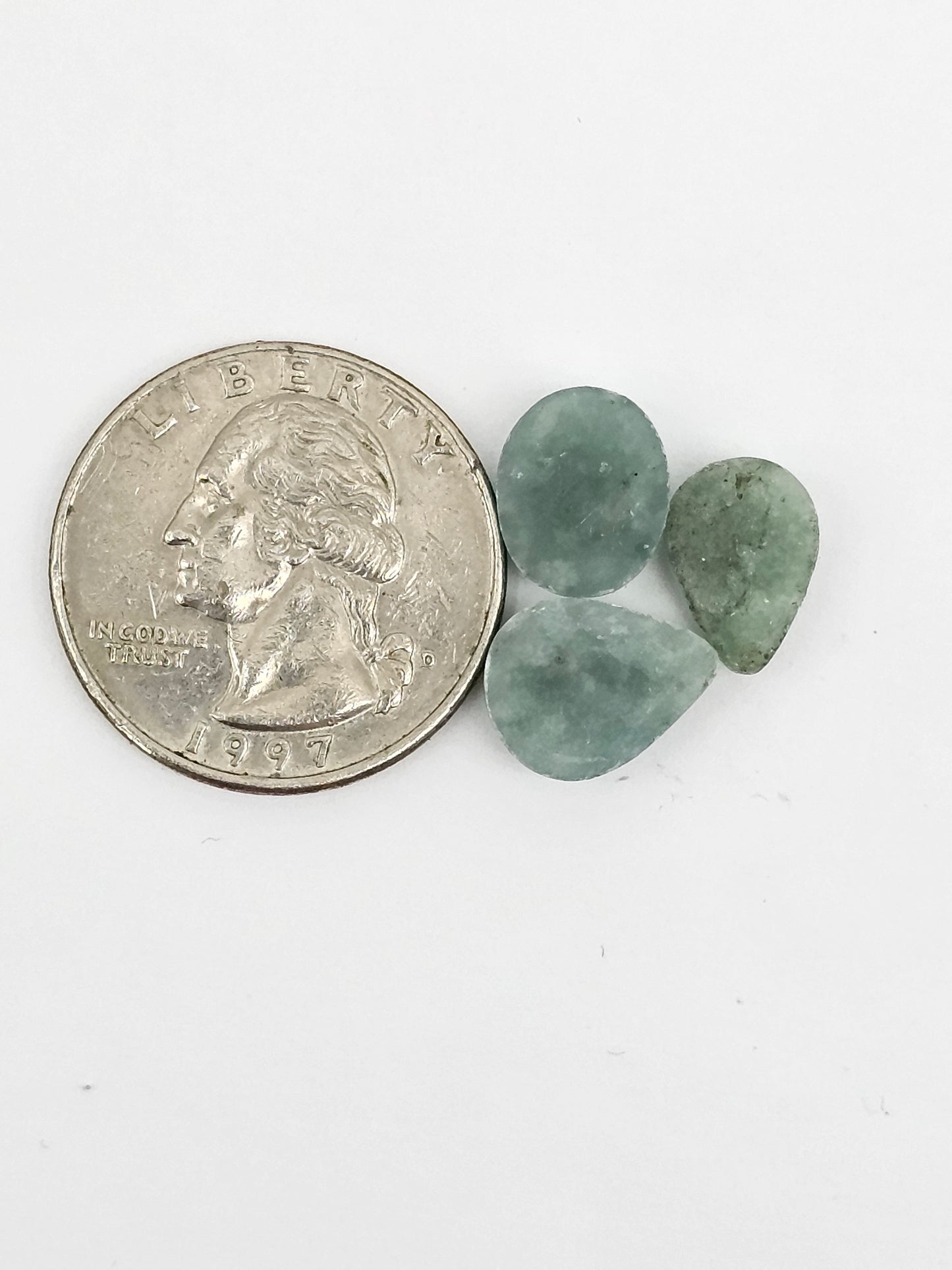 Natural Guatemalan Jade Cabochon Lot