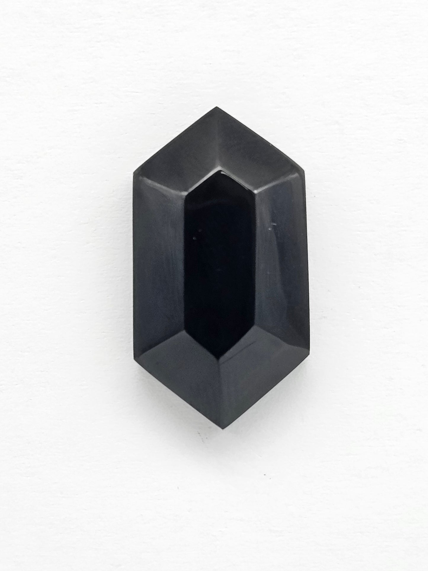 Geometric obsidian Cabochon | Natural Mexican Obsidian for Silversmiths