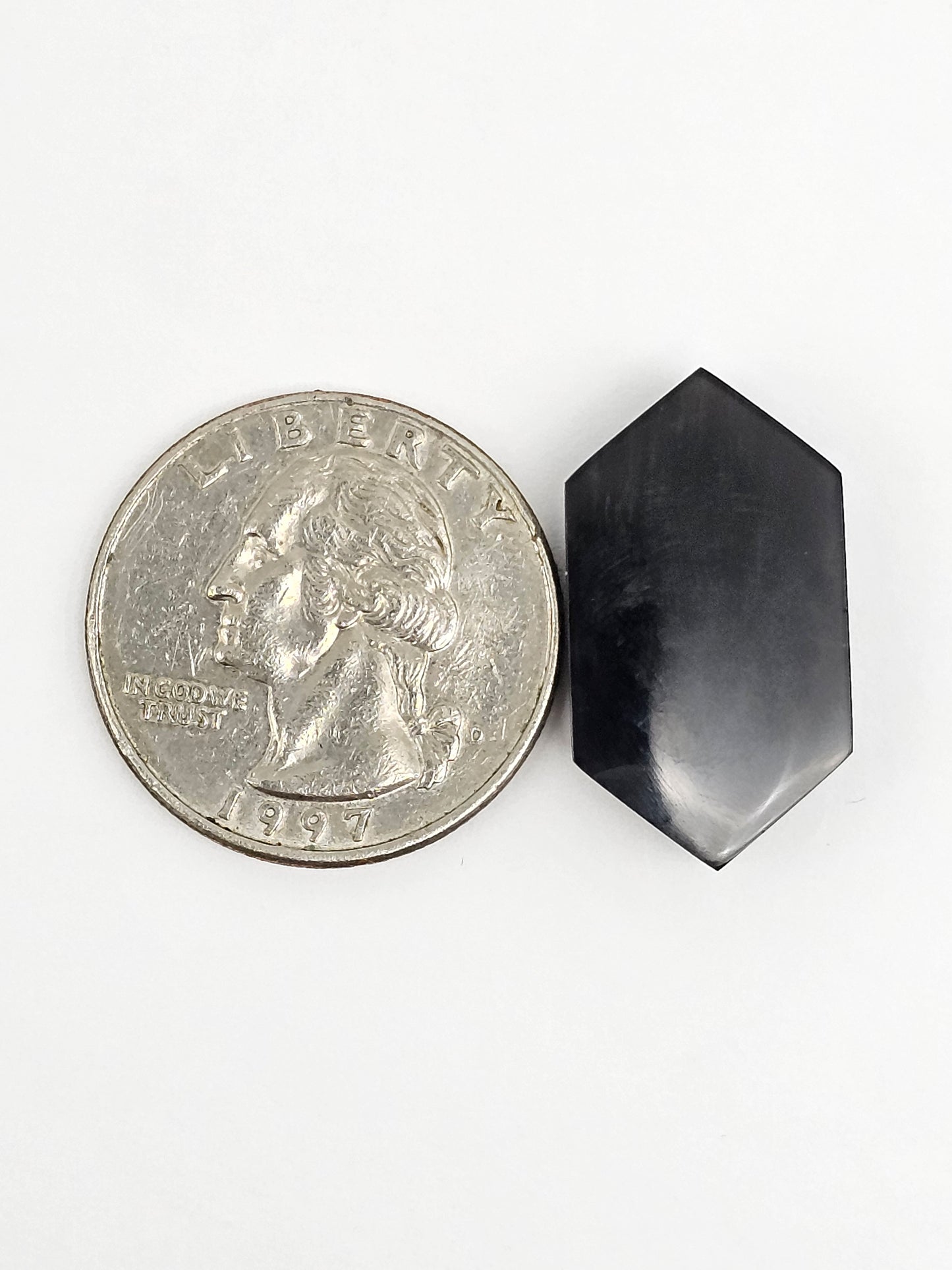 Geometric obsidian Cabochon | Natural Mexican Obsidian for Silversmiths