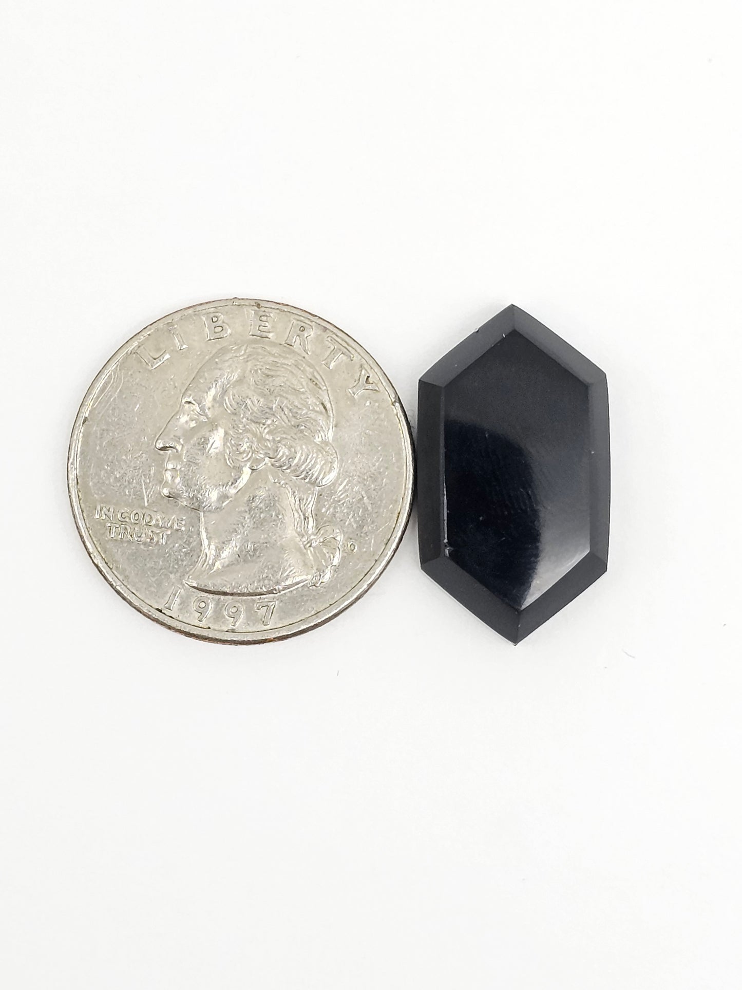 Geometric obsidian Cabochon | Natural Mexican Obsidian for Silversmiths