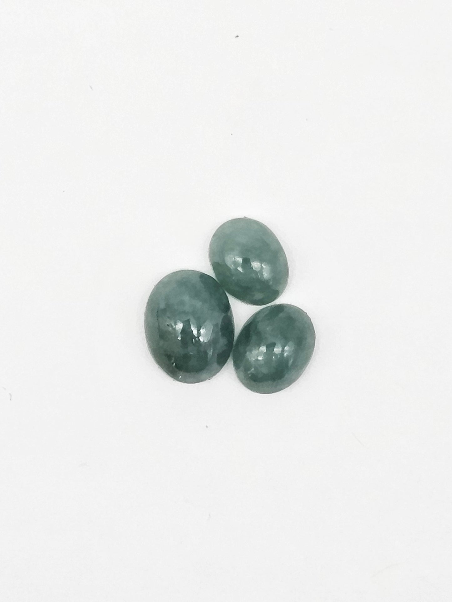 Natural Guatemalan Jade Cabochon Lot