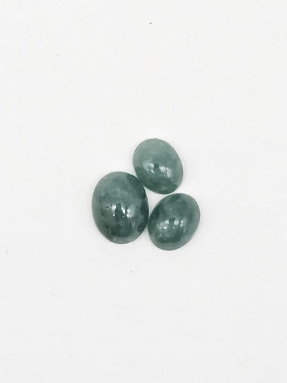 Natural Guatemalan Jade Cabochon Lot