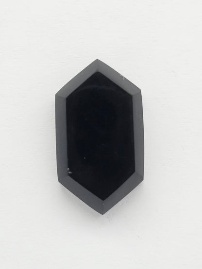 Geometric obsidian Cabochon | Natural Mexican Obsidian for Silversmiths