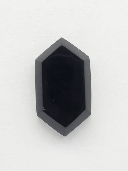 Geometric obsidian Cabochon | Natural Mexican Obsidian for Silversmiths