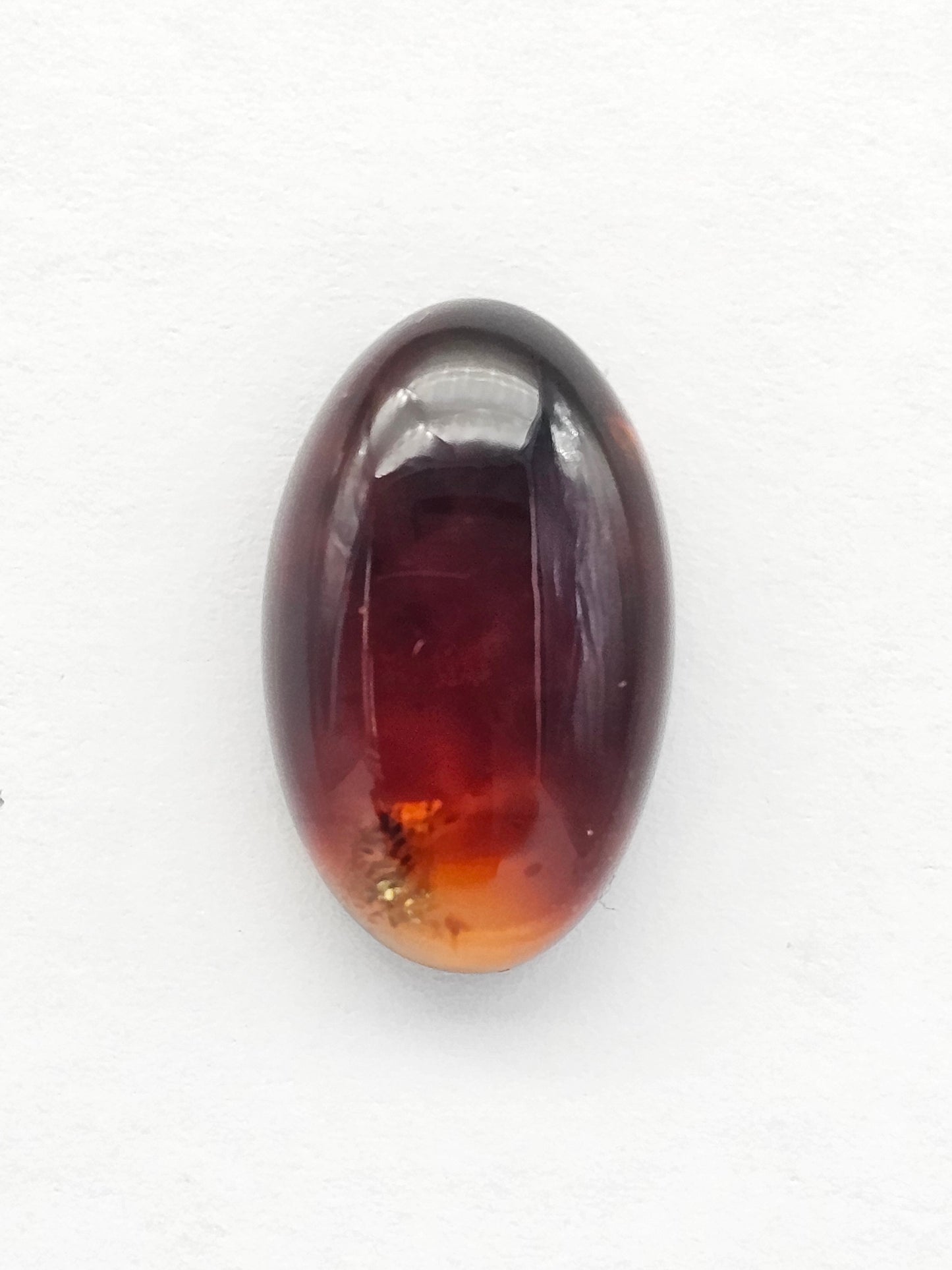 Amber Red Cabochon