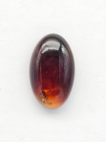 Amber Red Cabochon